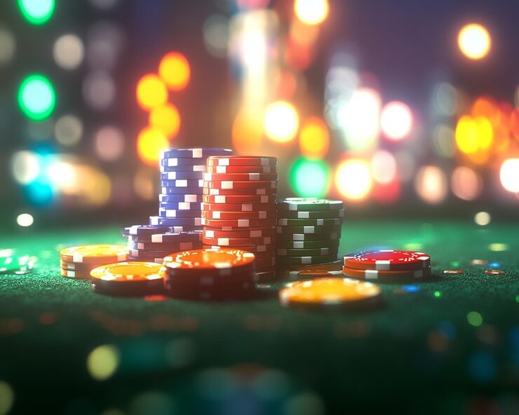 Live-dealer blackjack table on jagung bet showing multi-camera feed and betting interface on mobile